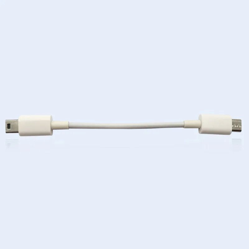 Mini USB to Micro USB Adapter V3 V8 Converter T-Shaped 5P Male 0.1M Short Data Transfer Cable High Speed123
