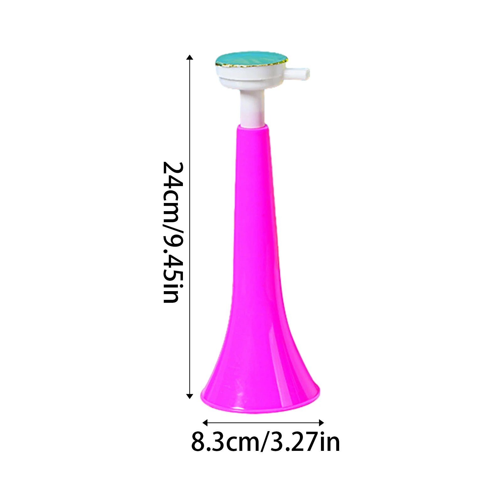 Random Color 1/2/3/5PC Cheer Plastic Horn Football Game Fans Cheerleading Props Vuvuzela Kid Trumpet Football Cheer Horns