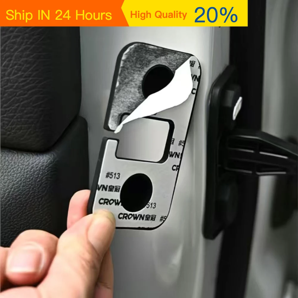 New For BYD Formula Leopard 8/5 Door Limiters Rust Proof Sleeves Silicone Waterproof Shock Absorber Protection Pads Door Lock Co