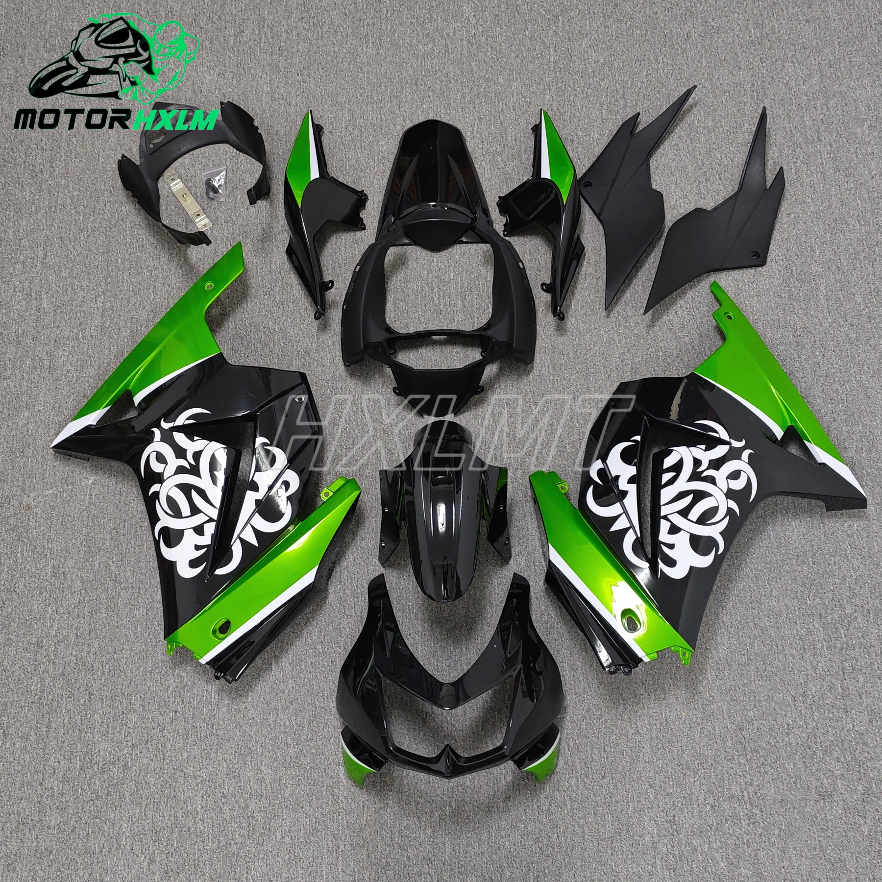 

For KAWASAKI NINJA 250 250R EX250 2008 2009 2010 2011 2012 Motorcycle Fairing Kit ABS Body Injection Fairings Bodywork Bodykit