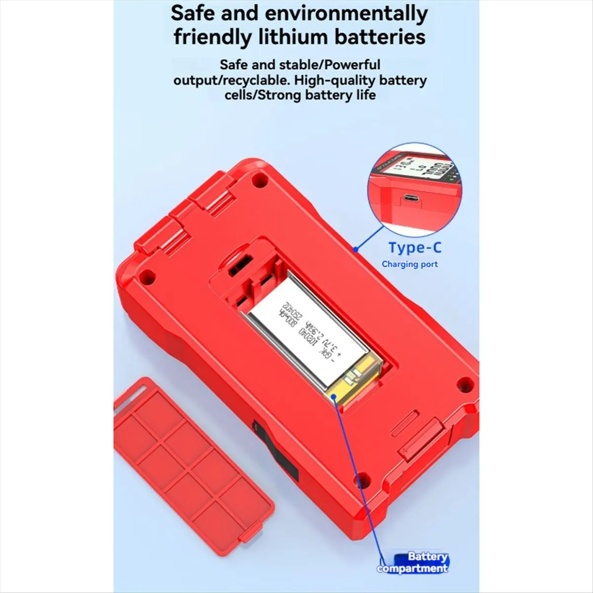 เครื่องวัดพลังงานแสงไฟเบอร์ออปติก 100mW -70-+10dbm มัลติมิเตอร์แบบออปติคอลสำหรับตรวจจับสัญญาณสายเคเบิลเครือข่าย