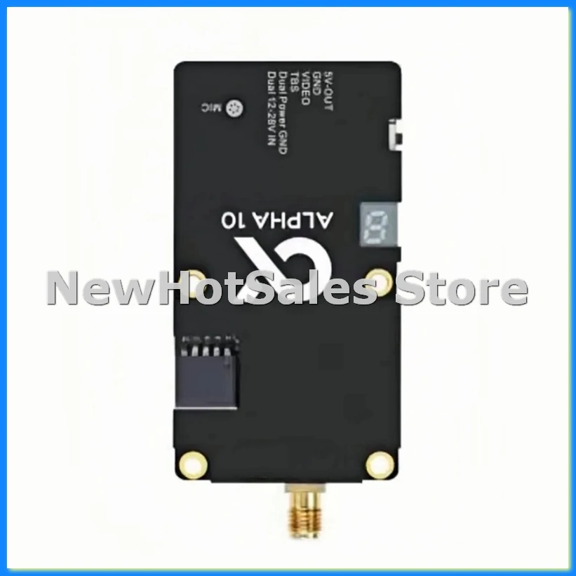 

5,8G 10W FPV VTX для Alpha 10 10W VTX 5,8 ГГц 80CH 10W 7W 5W 3W 1W Высокомощная интеллектуальная передача аудио-видео-A23U