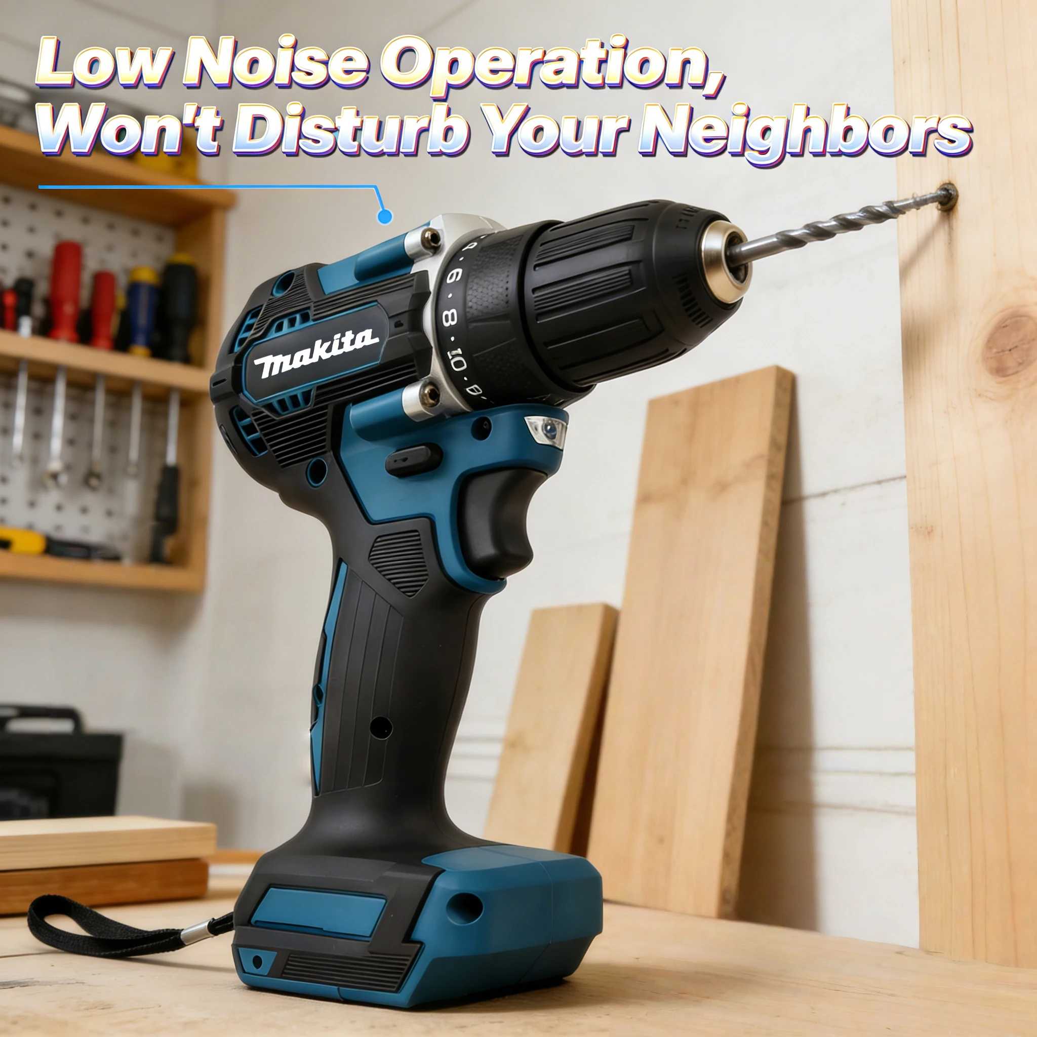 

Бесщеточная ударная дрель-шуруповерт Makita DDF487 10 мм, 18 В, литий-ионная, аккумуляторная, для дома, с высоким крутящим моментом