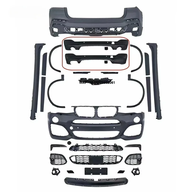 

Body Kit MT Style Body Kit Suitable for X4 Series F26 Modified M-TECH Bumper 2014-2017