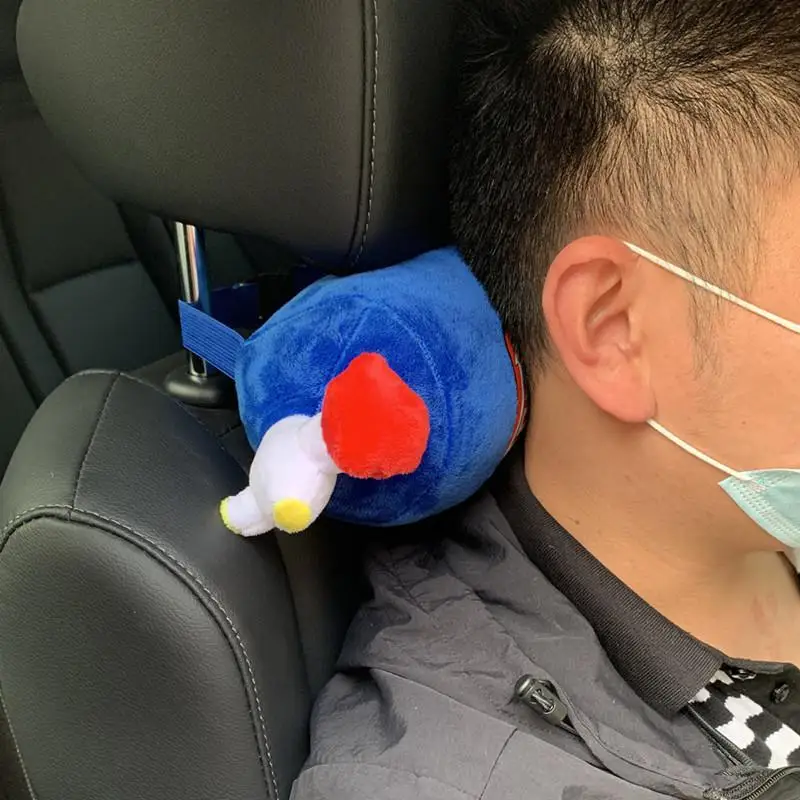 

Hot Sale Car Seat Neck Pillow Creative NOS Nitrous Oxide Bottle Soft Plush Car Headrest Car Decoration Neck Support Seat Cushion