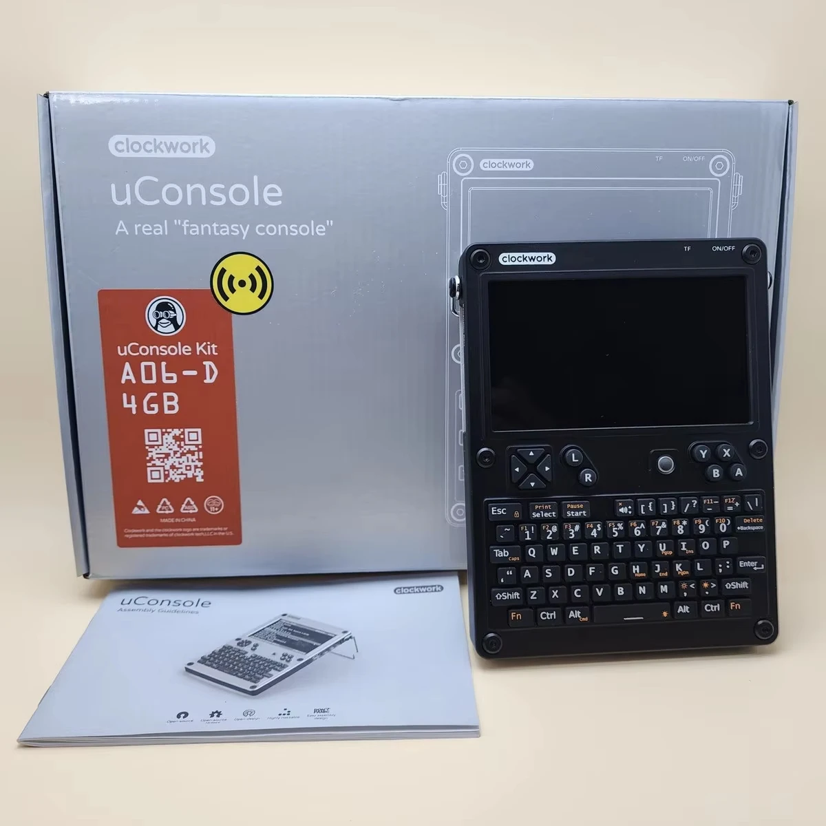 New 100% original uConsole clockwork kit available Raspberry Pi