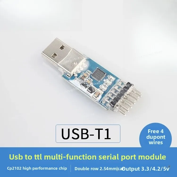 USB To TTL Serial Adapter Board, Multi‑Function Serial Port Module, CP2102 / FT232 Converter Board