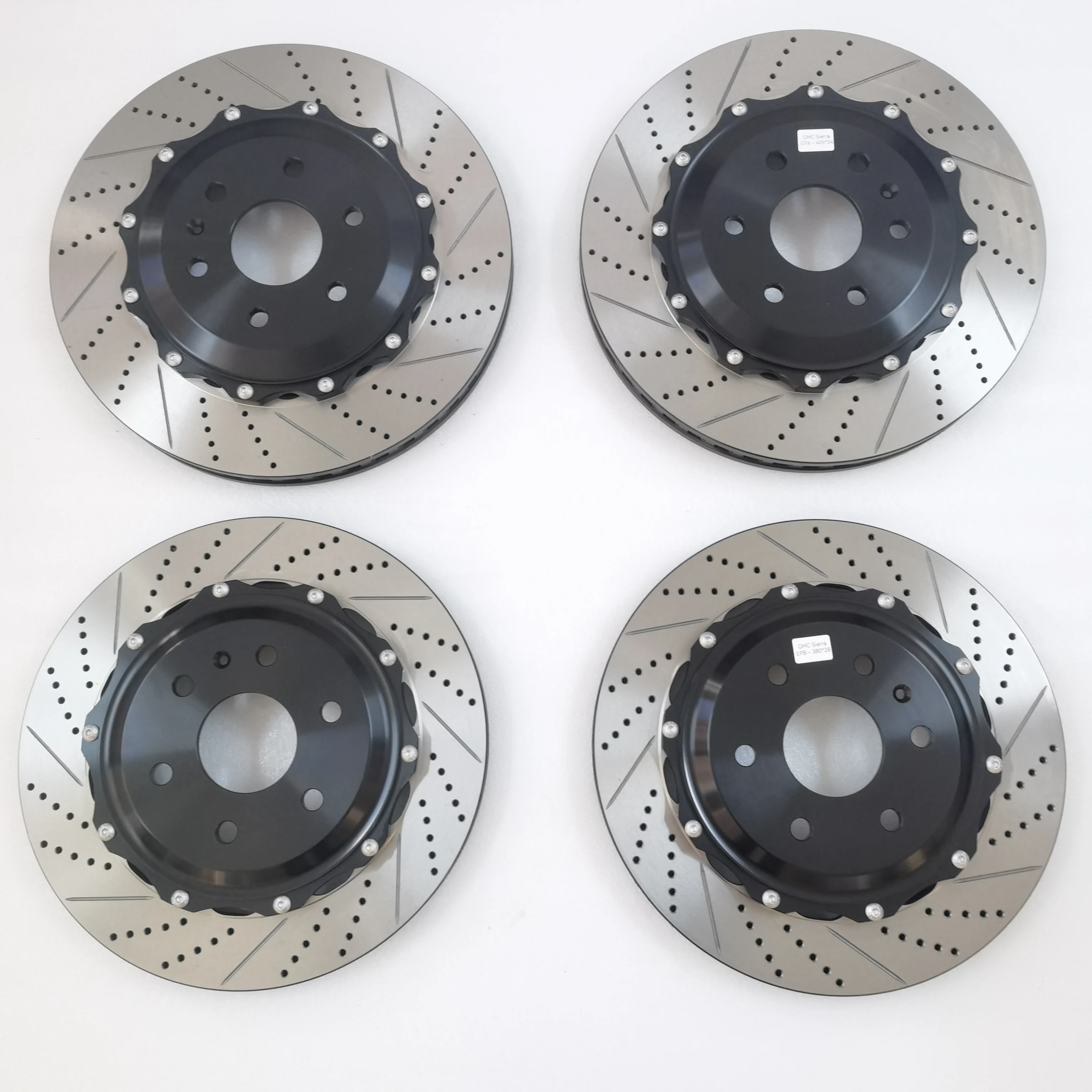 High-Performance Custom Stainless Front Rear Drilled and Slotted Brake Disc Rotor for Toyota f30 e36 e46 Mazda Audi A4 B9 New