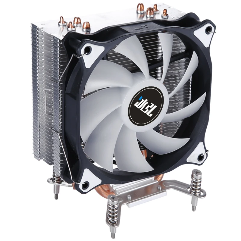 Pure copper heat pipe CPU cooler LED 120mm PWM 4-pin fan PC silent Intel 1155 1200 1700 1356 CPU heat sink CPU fan X79 X99 X299