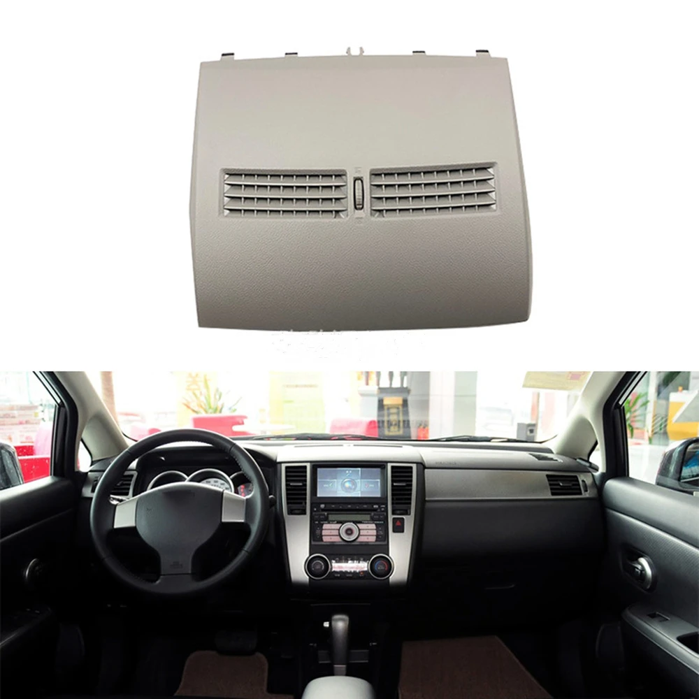 

Front Dashboard Center Console Conditioning Fresh Air Outlet Vent Panel Dash Board Hood For Nissan Tiida 2004-2011