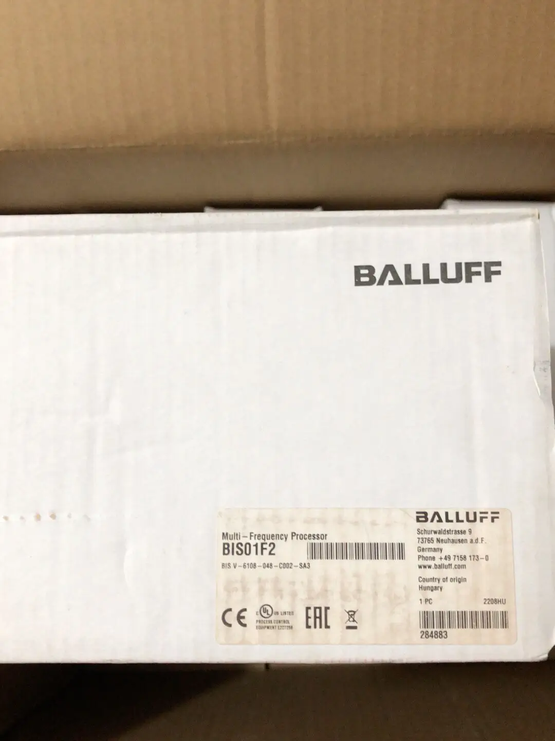 New Original Unopened Balluff BIS01F2 Multi-frequency Evaluation Unit Module BIS V
