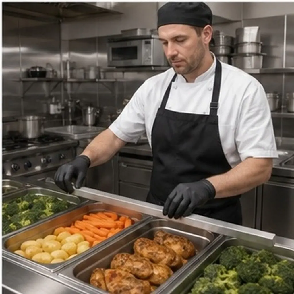 32Cm Stainless Steel Steam Table Divider Bar Robust Restaurant Buffet Adapter Bar for Hotel Catering Cold Cabinet Food Display