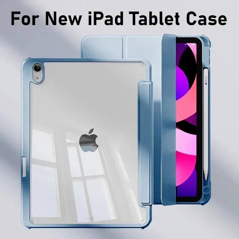 

Smart Tablet Case for 2024-2025 New IPad Pro M5 Air M3 M2 11 13 " Mini A17 Pro 13 11 Inch Funda for IPad A16 10 11 Th Gen Cover