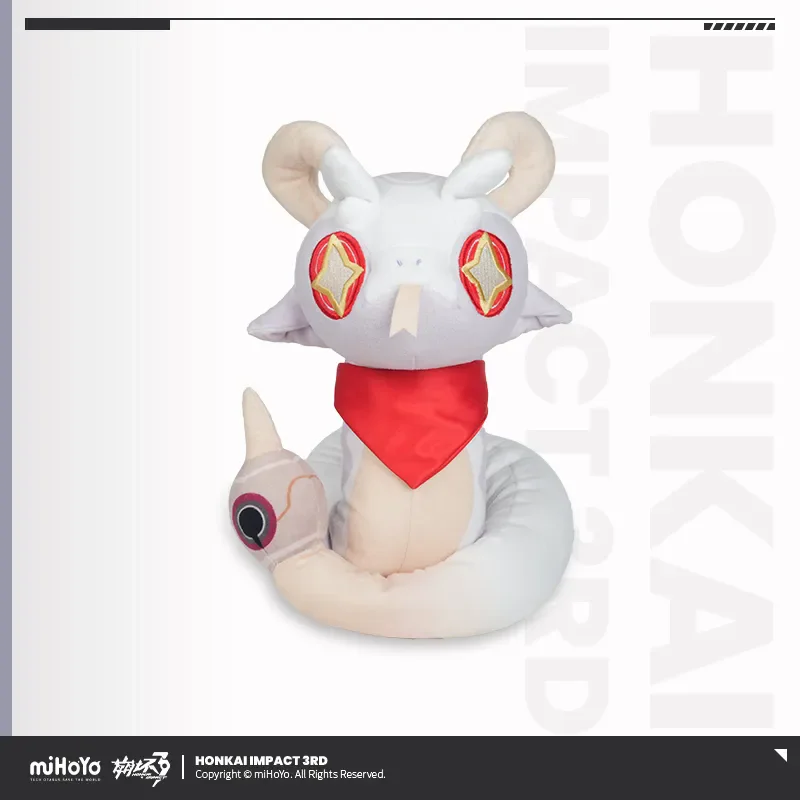 MiHoYo jeu officiel Honkai Impact 3ème gâteau de riz en peluche ornement poupée de dessin animé accessoire Anime pendentif Doujin Cosplay cadeaux de noël