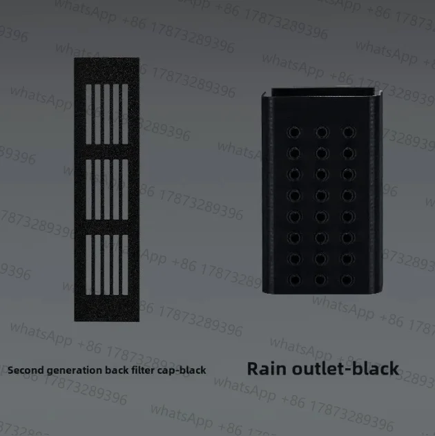 For Smart Aquarium II Back filter compartment cover modification Prevents aging due to evaporation