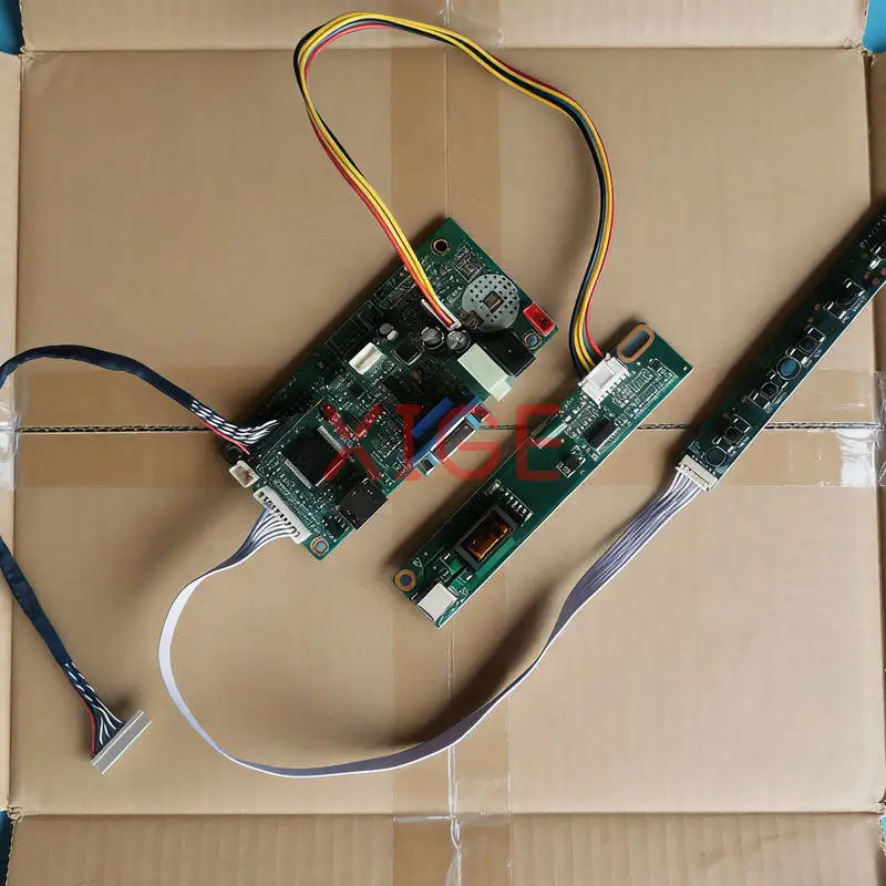 

Для N121X4 HT12X12 N121X5 TM121XG ЖК-дисплей, панель управления, комплект приводной платы DIY 1-CCFL 1024x768 1024*768 LVDS 20-контактный HDMI + VGA