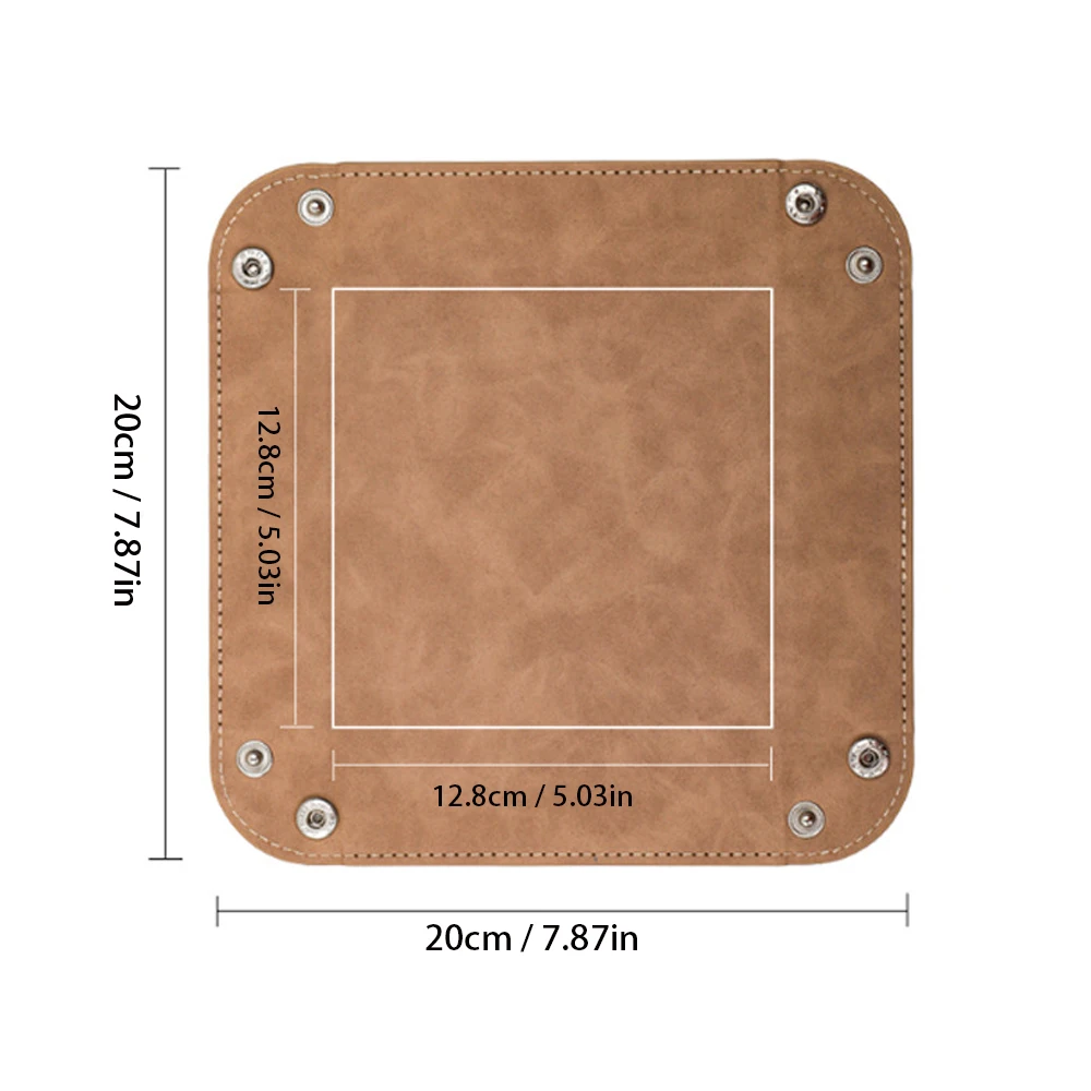 Plateau de rangement personnalisé | Plateau pour hommes gravé sur mesure | Cadeau de la fête des pères | Convient pour la maison | Fabriqué pour cuir synthétique polyuréthane