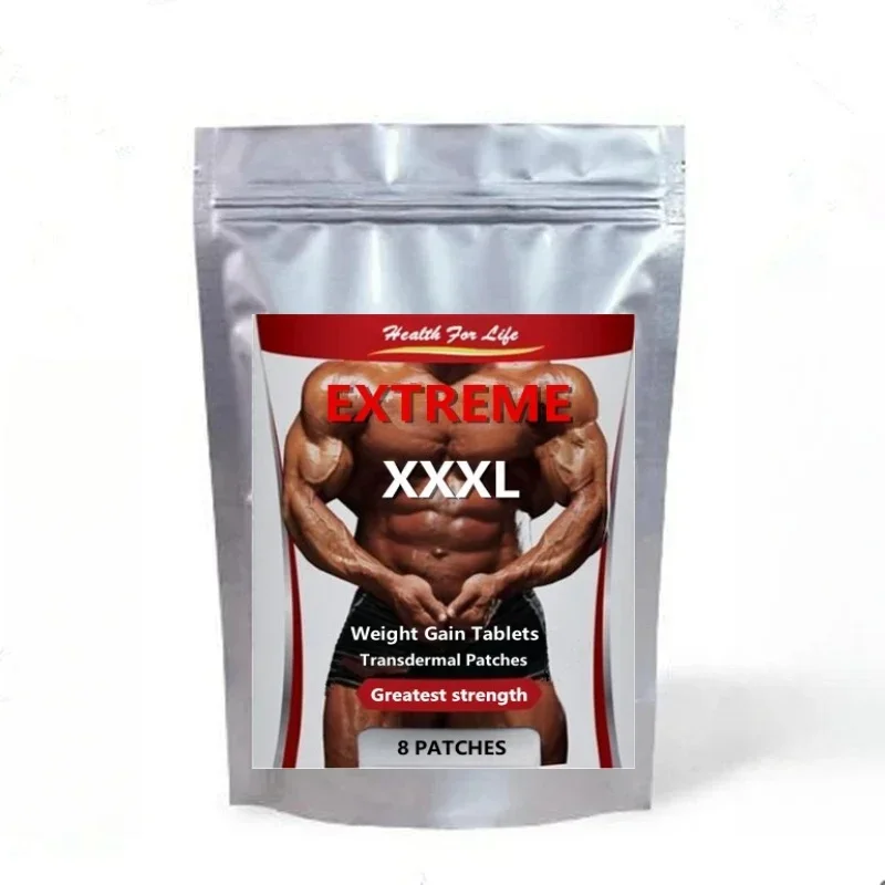 Anabolic Weight Gain Tablets Transdermal Patches - For Quick Muscle Mass Growth - Maximum strength