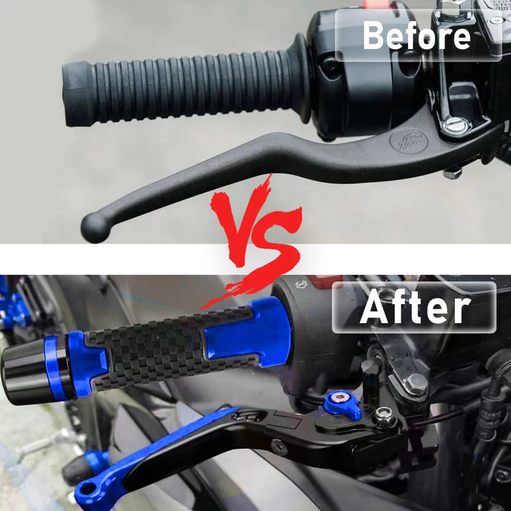 Untuk YAMAHA FZ1 Fazer 2006 2007 2008 2009 2010 2011 2012 2013-2015 Aksesori Motor Tuas Kopling Rem Lipat Dapat Disesuaikan