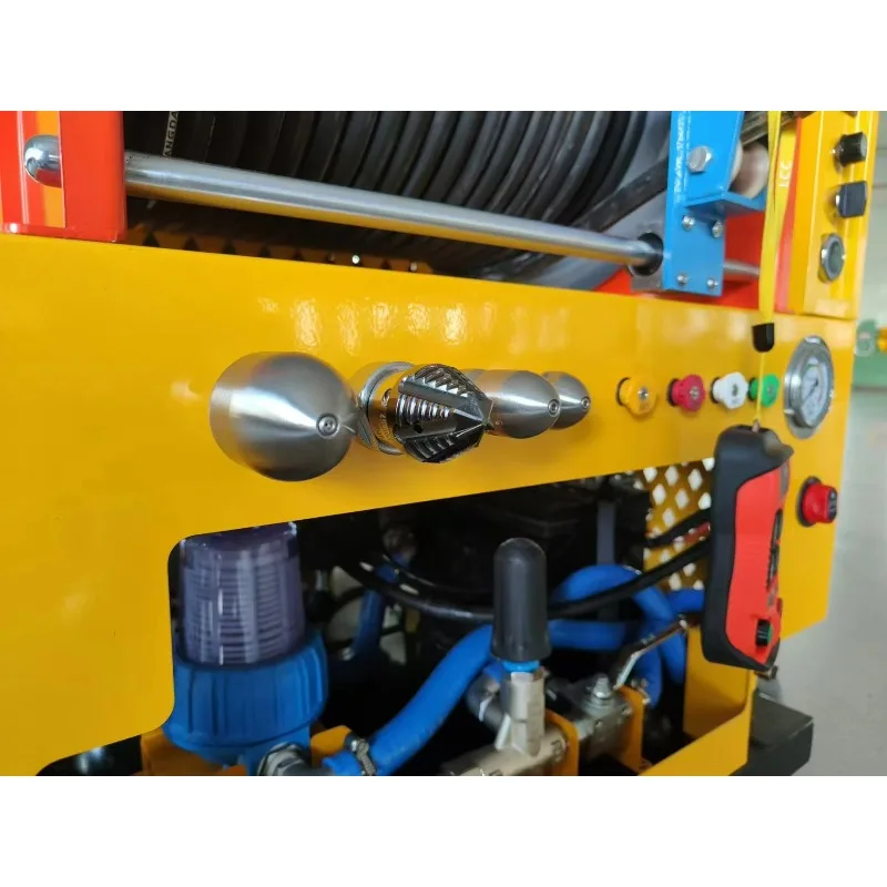 180Bar Pipe Dredging Drain Cleaning Sewer Snake Machine Sewer Cleaner 45L Flow