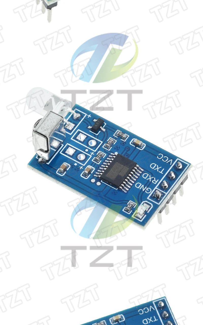 TZT 1/3 Stück 5V IR Infrarot-Fernbedienungs-Decoder Kodierender Sender-Empfänger Drahtloses Modul Qualität auf Lager für Arduino – Detail 7