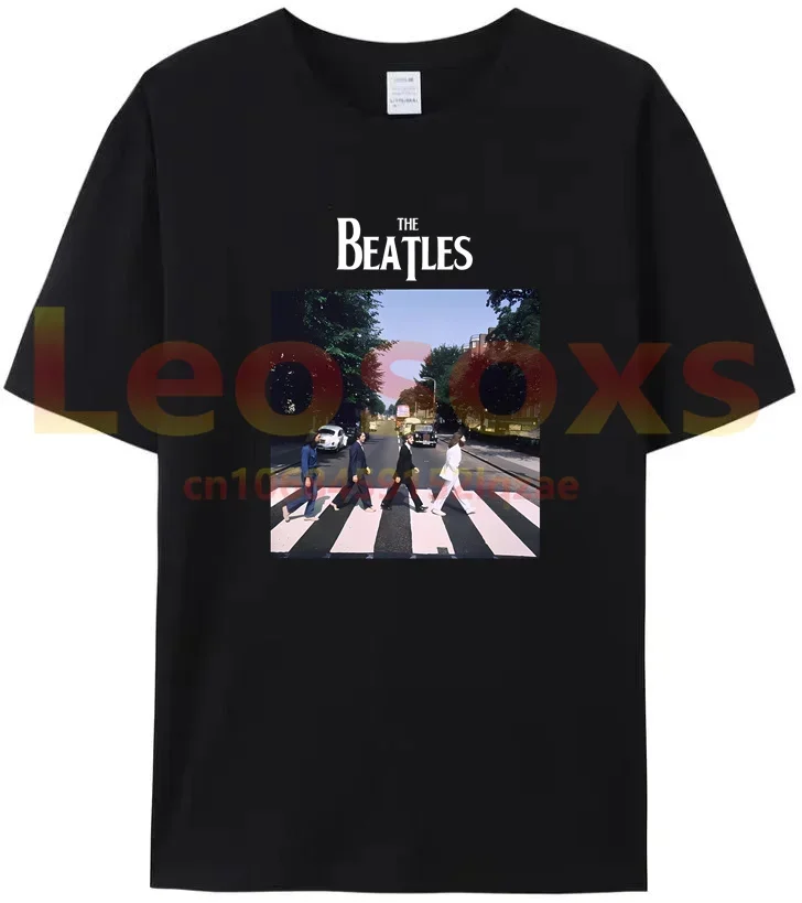 GO.1Summer Breathable High Quality Beatle The 100% Cotton T-shirt Men's and Women's Trendy Large Size Loose Short Sleeves