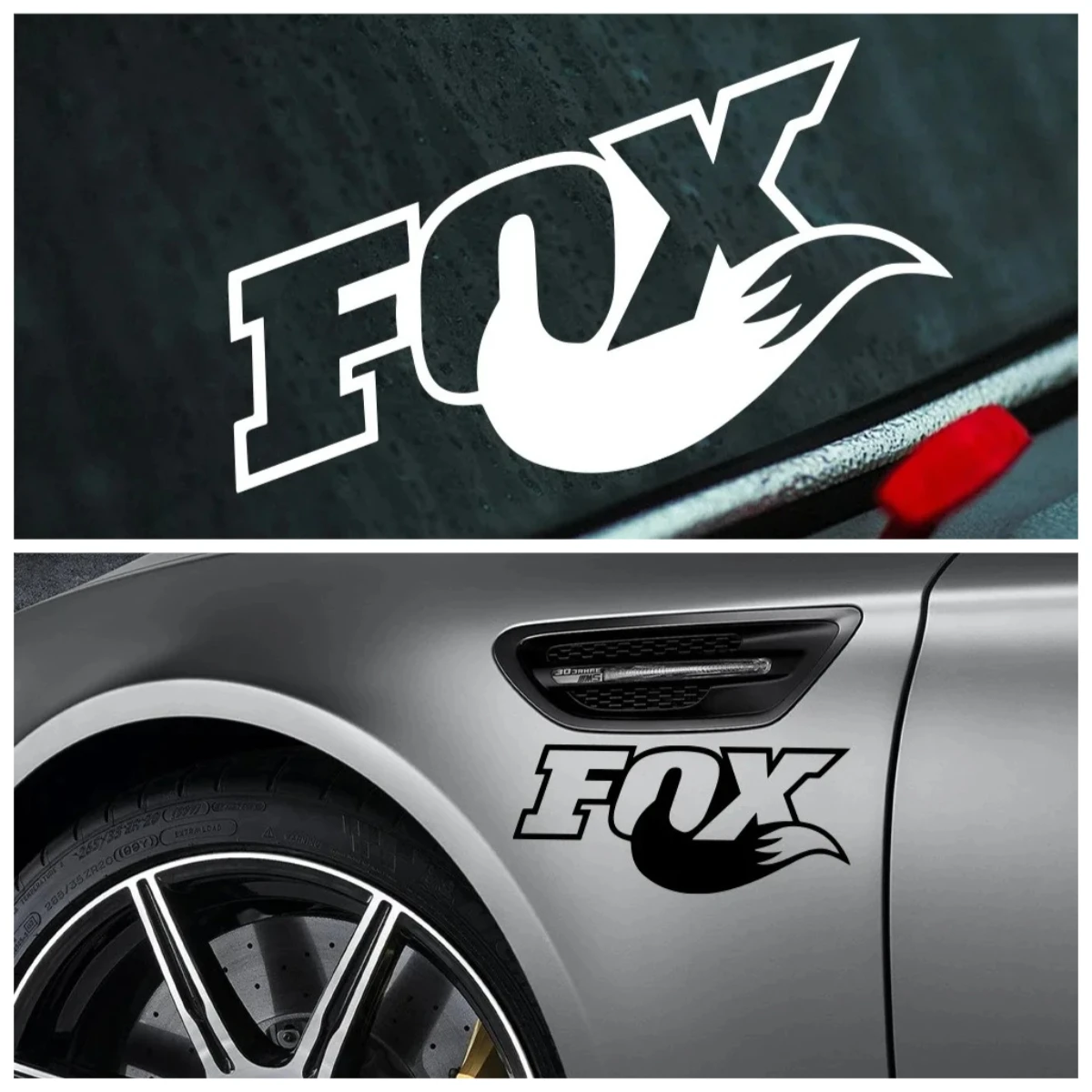 

FOX Vinyl Sticker Creative Decal for Car Window Motorcycle Laptop Wall Auto Accessories