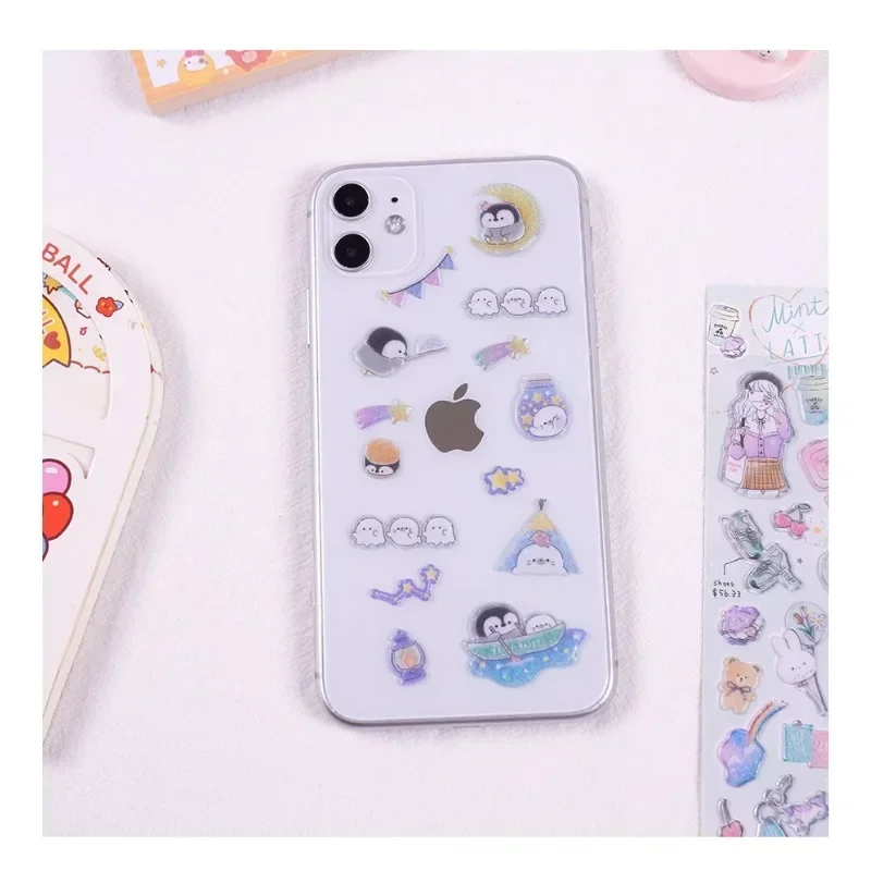 1pc Kawaii Cartoon Pets Candy 3D Puffy Stickers Scrapbooking Diy Journal Stationery Sticker Cute Deco Art Supplies Gift