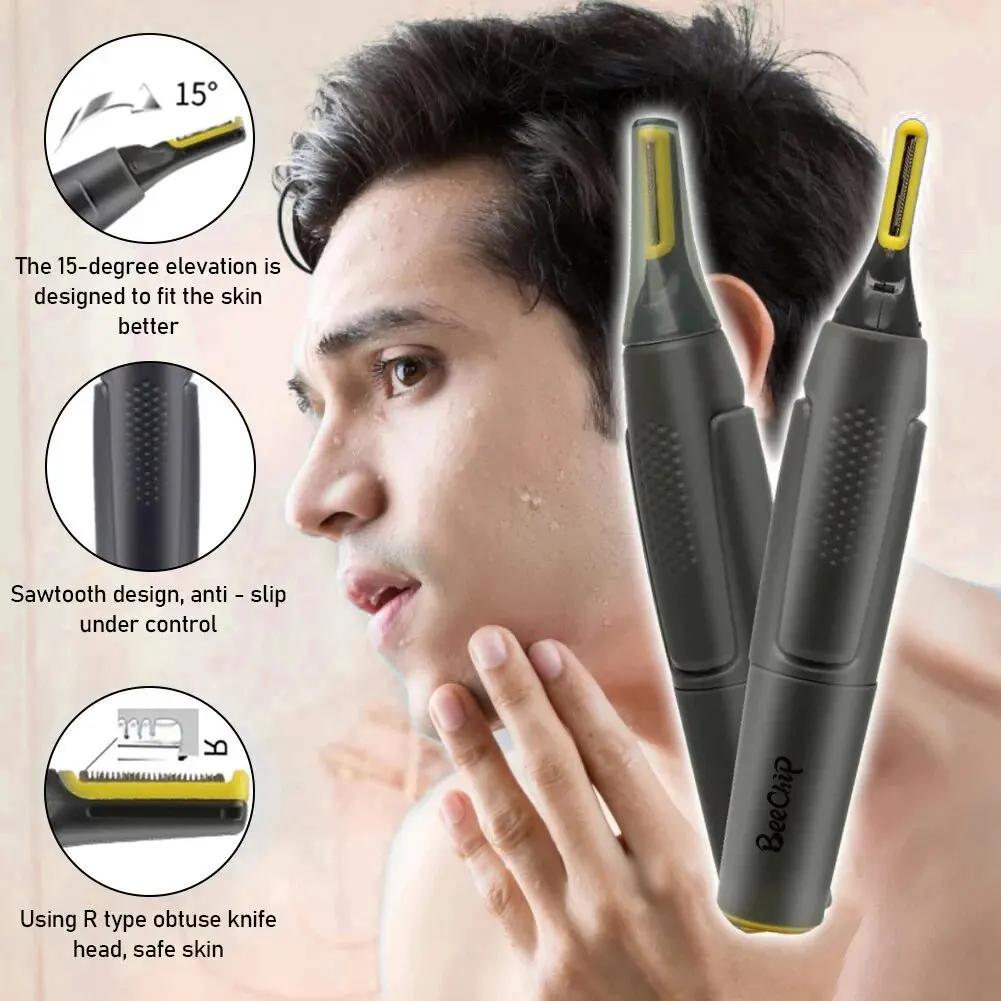 Electric Shaver Multifunctional Trimmer Anti Skid Design Shaver Trim Armpit Hair Shave Your Legs Trim Eyebrows