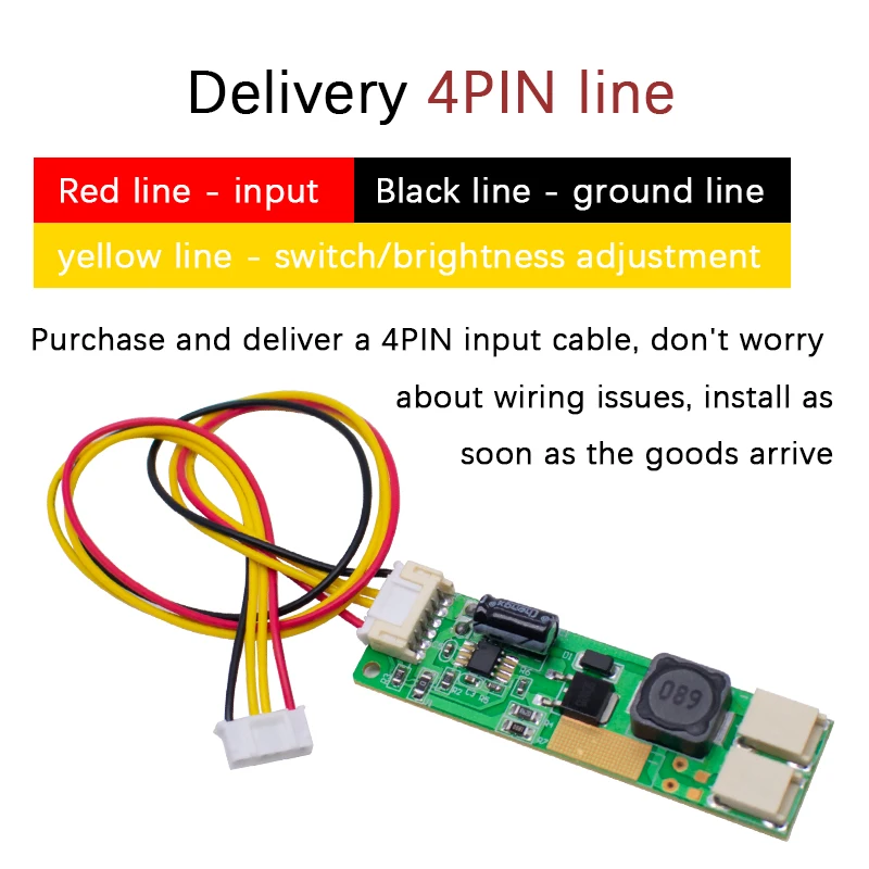 High Voltage Converter CA-155 LED Constant Current Board LED Current Source Power Supply Driver Light Adjustment 10-30V To 9.6V