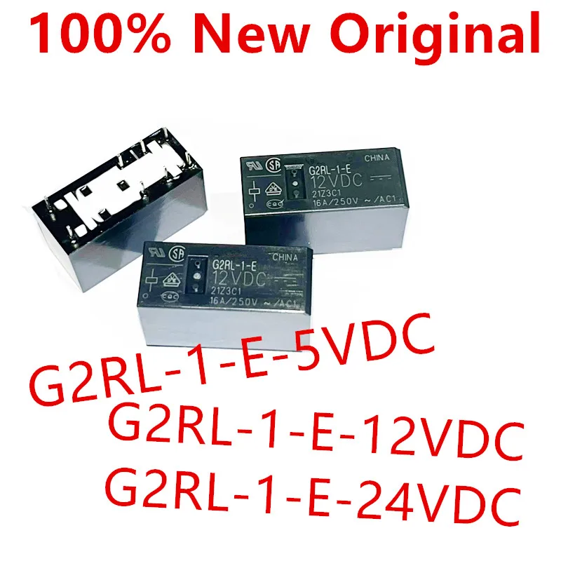 10piece  G2RL-1-E-5VDC 、G2RL-1-E-12VDC 、G2RL-1-E-24VDC  DIP-8  New Universal Power Relay  G2RL-1-E DC12 、G2RL-1-E DC24