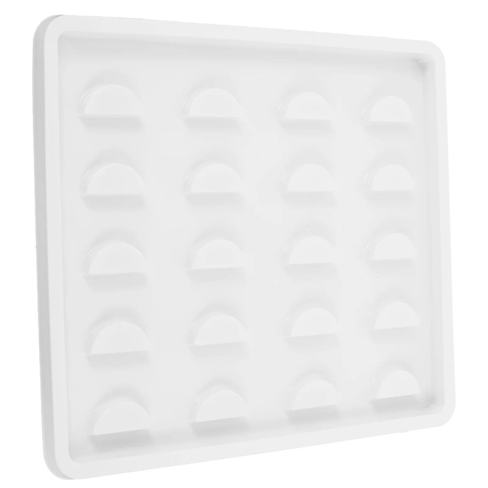 Custodia per ciglia Custodia in plastica per ciglia finte Scatola portaoggetti per organizer Contenitore per vassoio per ciglia per imballaggio per esposizione di estensioni