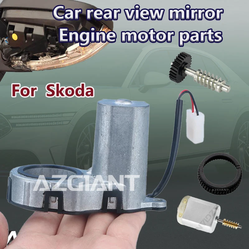 

AZGIANT For Skoda Octavia 1Z /Karoq ND7 NU7 /Rapid/Seat Leon Car Auxiliary rearview folding mirror R L motor replacement tool