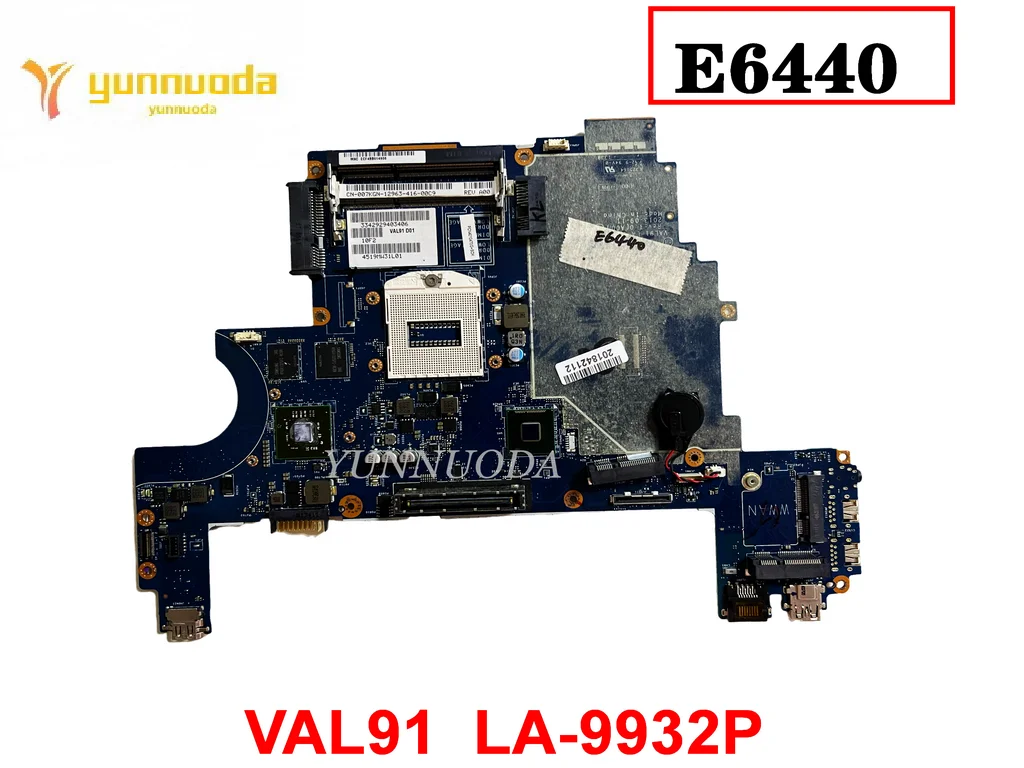 

Original For DELL E6440 Laptop motherboard VAL91 LA-9932P tested good free shipping