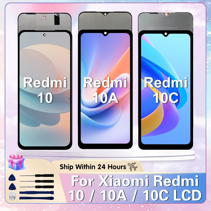 OEM-дисплей для Xiaomi Redmi 10, ЖК-дисплей 21061119AG, сенсорная панель, дигитайзер экрана для Redmi 10A, ЖК-дисплей 220233L2C, сборочный экран 10C OEM-дисплей для Xiaomi Redmi 10, ЖК-дисплей 21061119AG, сенсорная панель, дигитайзер экрана для Redmi 10A, ЖК-дисплей 220233L2C, сборочный экран 10C