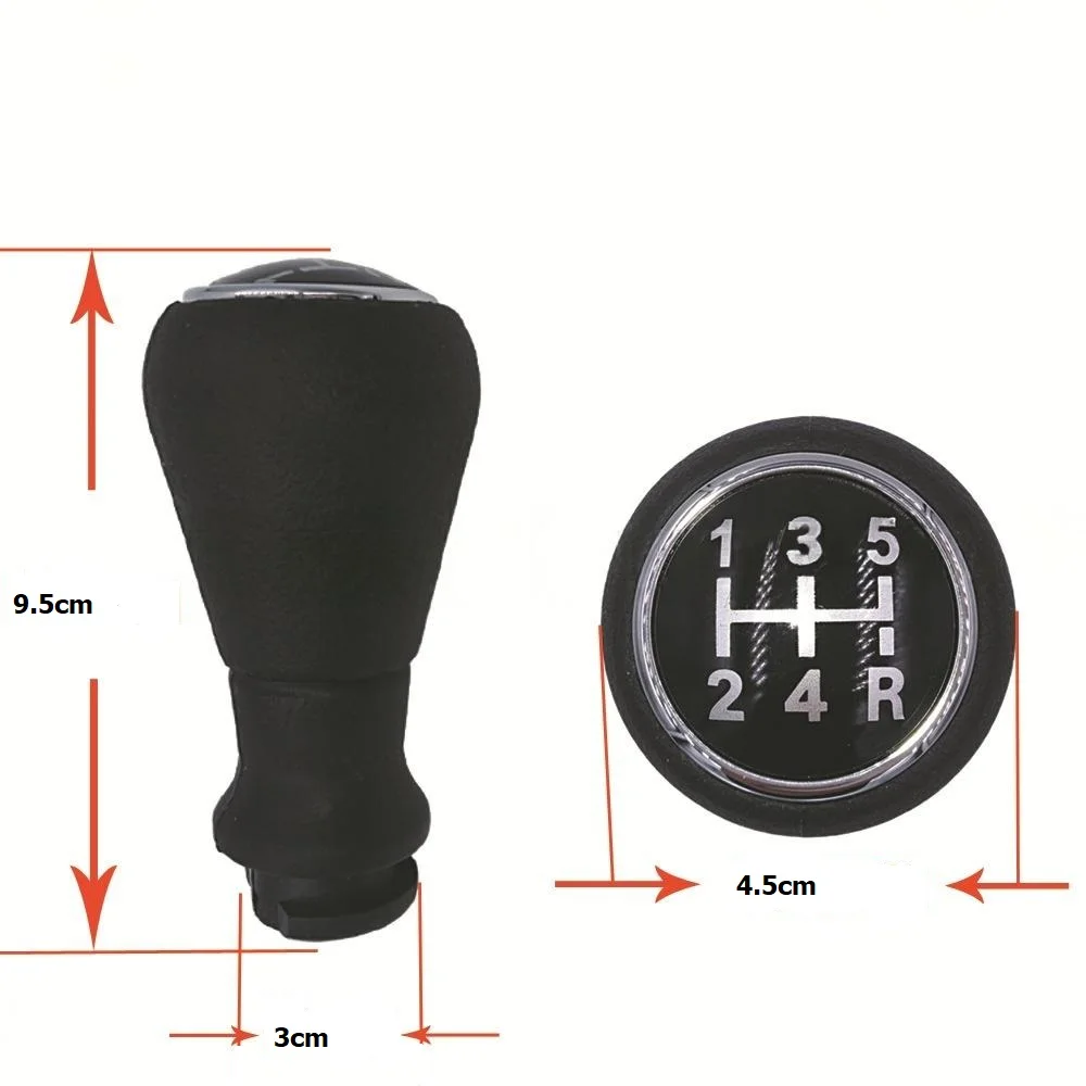 5 Speed Gear Shift Knob For Peugeot 106 107 206 207 306 307 308 3008 406 5008 605 807 For Citroen C1 C3 C4 Lever Change Knob