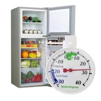 Refrigerator Freezer Thermometer Fridge Refrigeration Temperature Gauge Home Use Kitchen Accessory Tools with Suction Cup