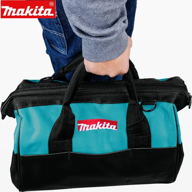831368-1 Durable Makita 355mm 14-inch Heavy Duty Contractor Tool Bag for Drills-Drivers