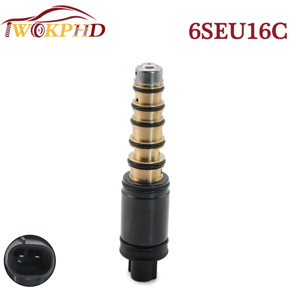 

NEW A/C Air Conditioning Compressor Cooling Electronic Solenoid Control Valve 6SEU16C for Toyota RAV4 Camry 2.4L CV47