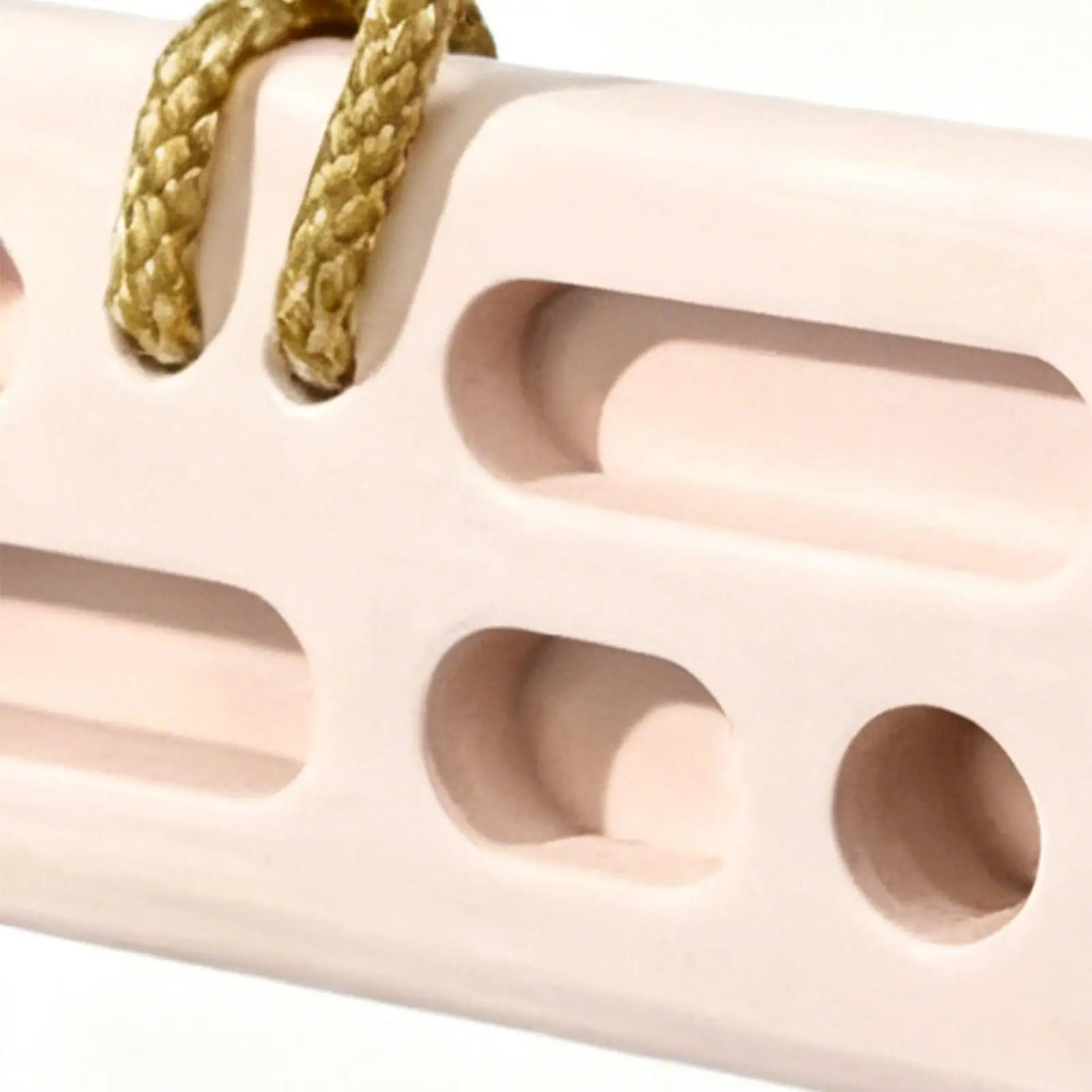 Climbing Fingerboard Wooden Hang Board with Hanging Rope Climbing Board Climbing Hangboard for Indoor Outdoor Athletes Climbers - view 4