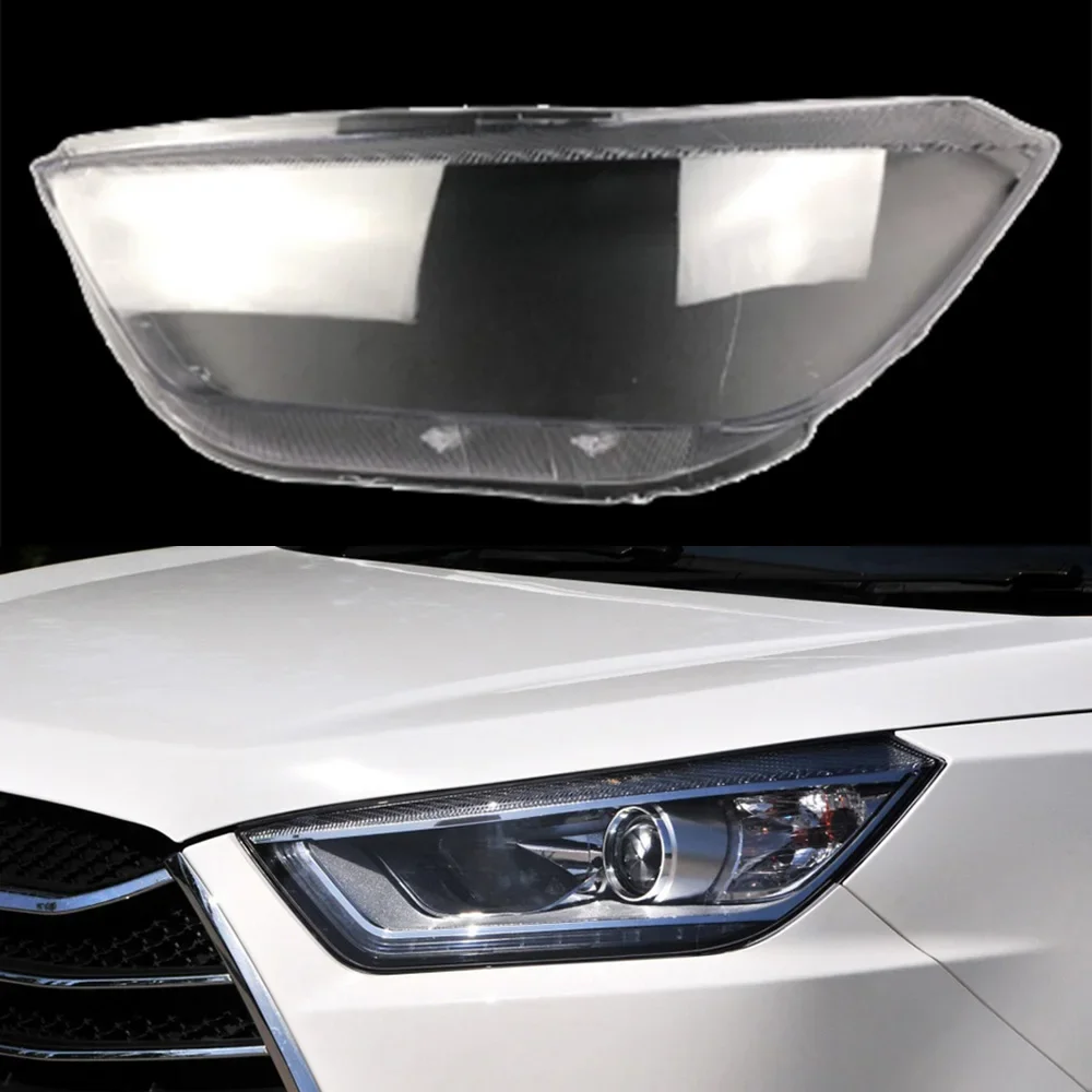 For Jac Refine S3 2014 2015 2016 Headlight Cover Front Glass Lens Headlamp Transparent Lampshade Auto Lamp Shell Lights Housing