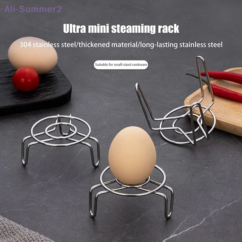 {Summer2} Petite Stainless Steel Steaming Rack with Adjustable Height, Ideal for Health Pot, Thermos Cup, Comes in 3 Sizes