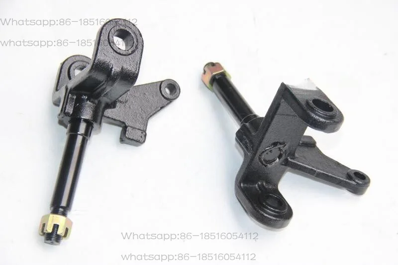 Modified four-wheel kart accessories shockproof big bull beach car right-angle front drum brake claw steering knuckle flange