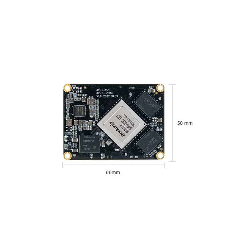 Suitable for iCore-3588MQ car grade AI core board, 8K one core multi screen intelligent cockpit SoC RK3588M