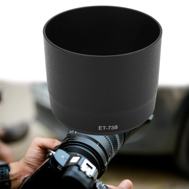 استبدال غطاء العدسة ET73B غطاء ظل العدسة لعدسة EF 70-300mm f/4-5.6L IS