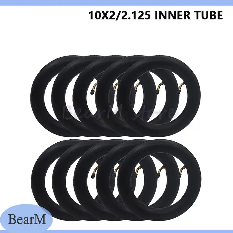 

1/2/5/10pcs Butyl rubber tire pneumatic for Electric Scooter Balance Car Accessories 10X2/2.125 inner tube Thickened inner tube