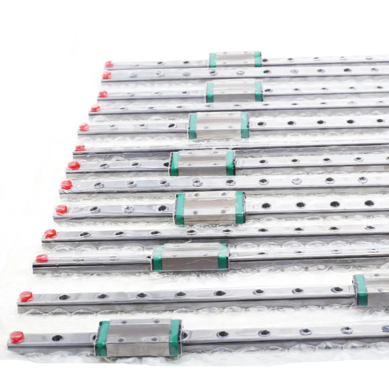 1PCS MGN9H9C 100 200 300 400 500 550mm Mini Linear Rail Slide 1pc MGN Linear Guide 1pc MGN Block For CNC FA 3D Printer.