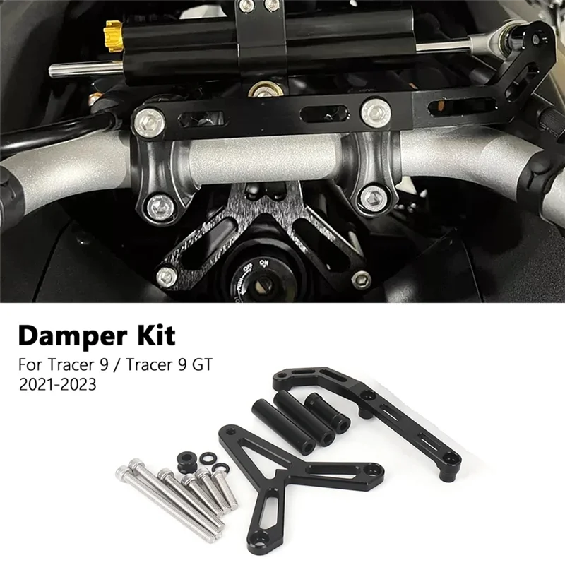 

Strict Motorcycle Steering Damper Stabilizer Bracket Mount Kit For TRACER 9 TRACER9 Tracer 9 Tracer9 GT 2021-2023