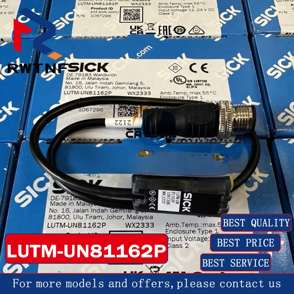 Brand New Genuine LUTM-UN81162P SICK Fluorescent sensor,100% original warehouse stock