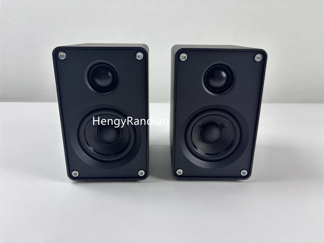 Altoparlante da scaffale per libri HIFI Altoparlante con telaio interamente in alluminio Altoparlante passivo HIFI per amplificatore Audio Altoparlante HIFI bidirezionale da 3 pollici